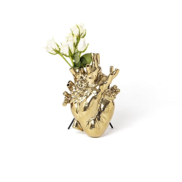 Seletti Vaas Love in Bloom - Goud