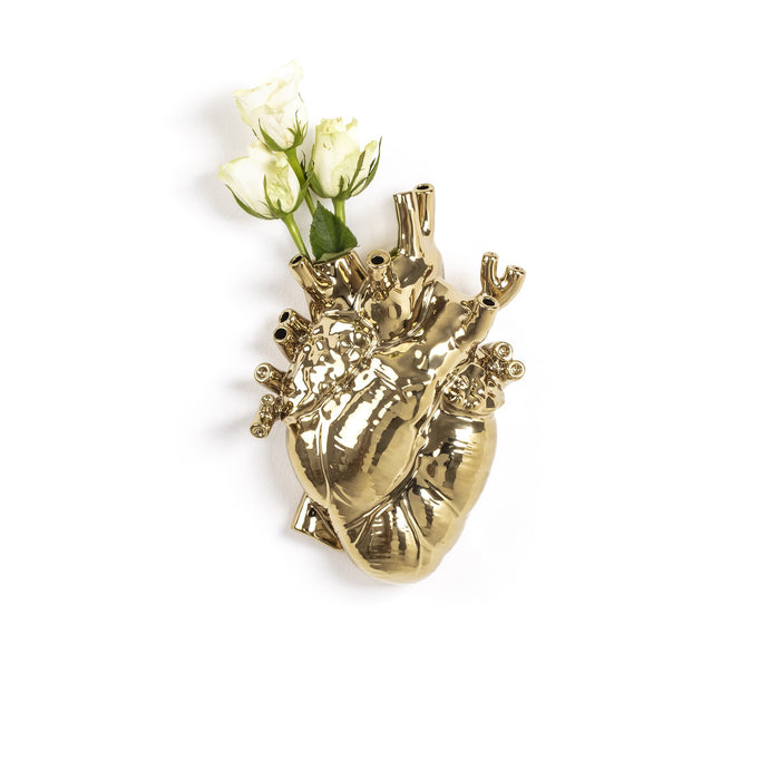 Seletti Vaas Love in Bloom - Goud