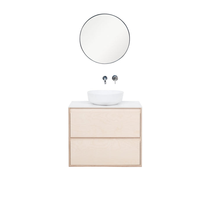 Going Objects - Set Ann|Alexis II - Berk 80 cm - Keramiek Wit