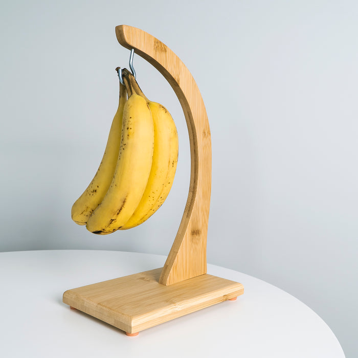 QUVIO Bananenhouder of druivenhouder hout