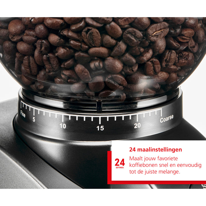 Solis Scala Zero Static 1662 Koffiemolen - Inclusief Grindz Reiniging