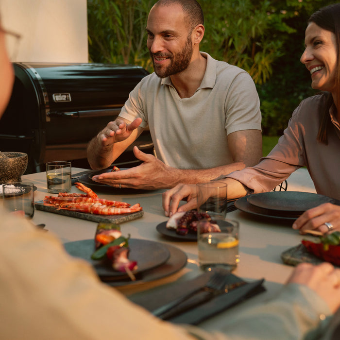 Weber Smokefire EPX6 Houtgestookte Pelletbarbecue Black Edition