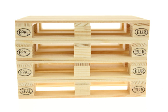 Labyrinth Palette-It - Set van 4 design pallet onderzetters