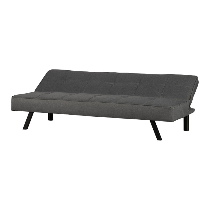 WOOOD Lenn Slaapbank - Linen - Grijs Melange - 75x98x181