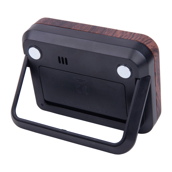 Krumble digitale kookwekker wit met hout