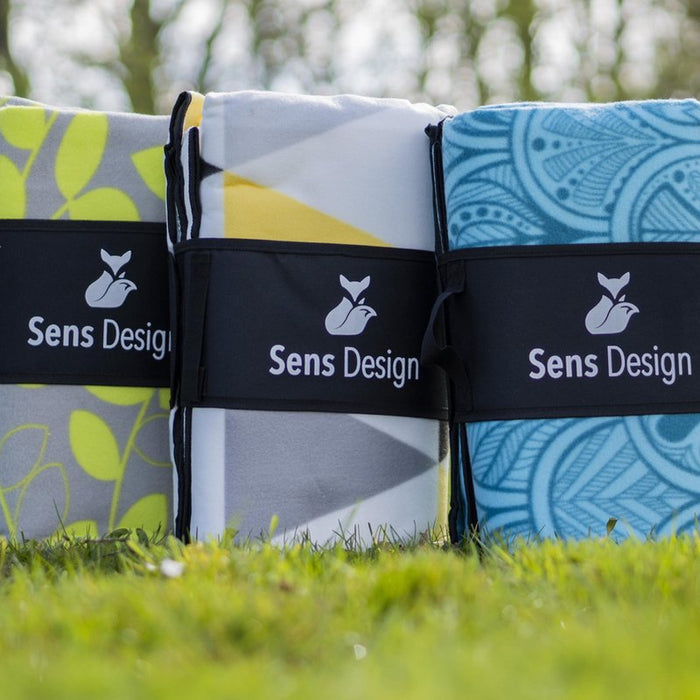 Sens Design XXL Waterdicht Picknickkleed – 200x200 cm – Groen