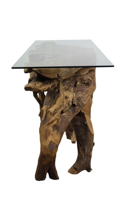 HSM - Sidetable Root - 120x40 cm - Teak Wortelhout