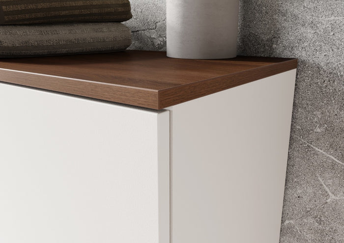 Germania Yonkers Badmeubel Set Een Cashmere | Walnoot