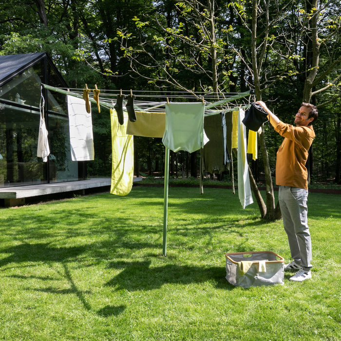 Brabantia Topspinner Droogmolen 50 m + Grondanker