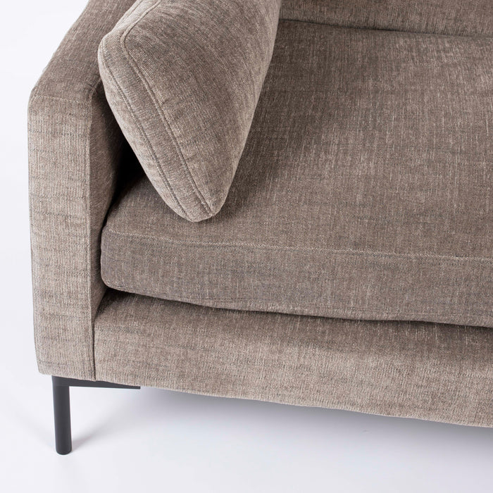 Zuiver Summer 7-zits Hoekbank - Coffee