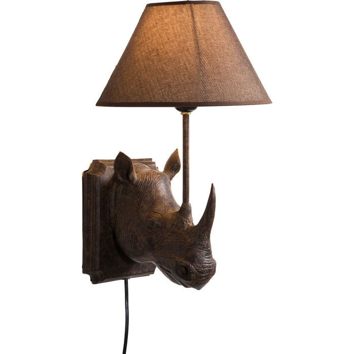Kare Design Wandlamp Neushoorn