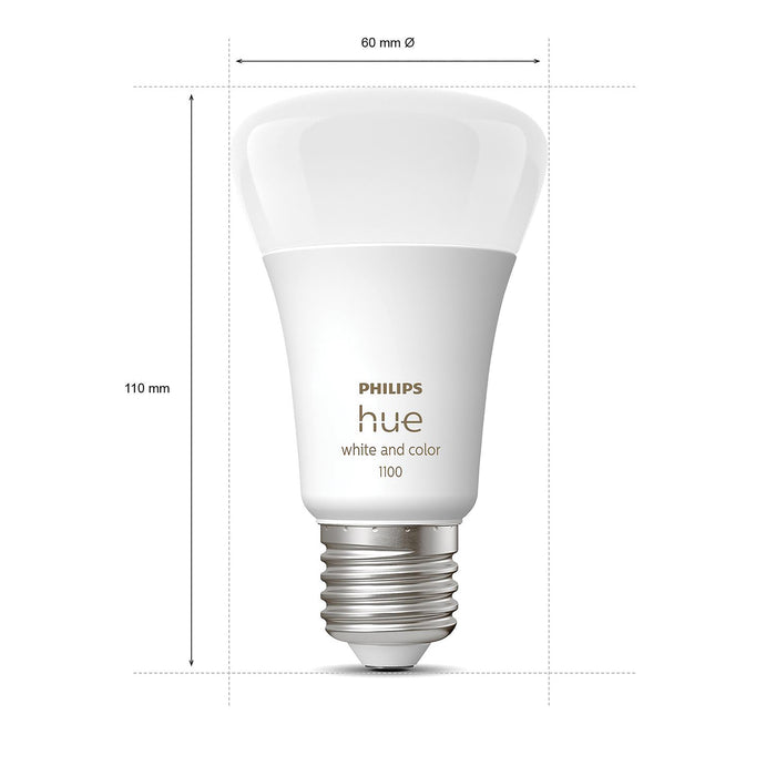 Philips Hue White and Color Ambiance starterkit (2-set) - E27 11W 110…