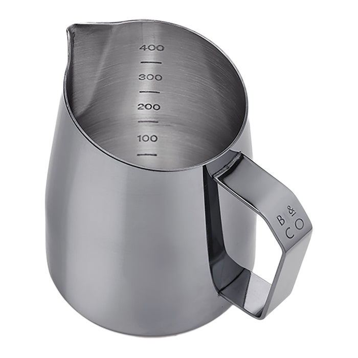 Barista & Co Dial Melkkan 0,42 L - Zwart