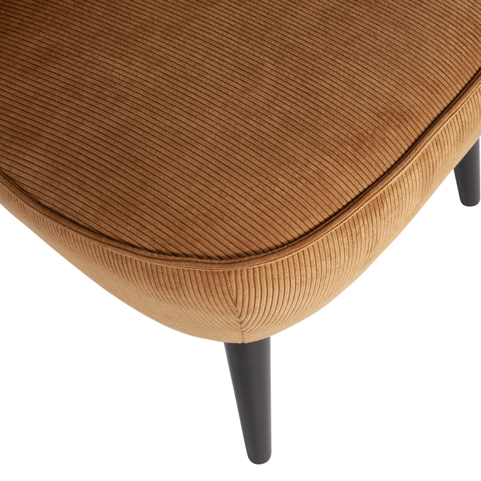 WOOOD Sara Fauteuil Ribfluweel