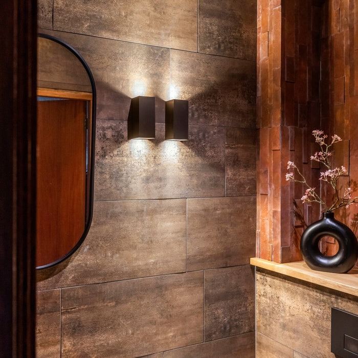 Artdelight Wandlamp Dante 2 Antiek Brons GU10