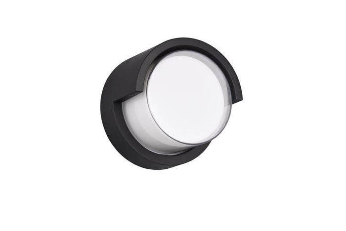 Reality Puno Wandlamp 1x LED SMD 8W Zwart