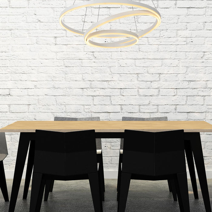 Lucide TRINITI Hanglamp - Wit