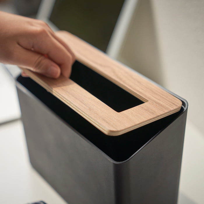 Yamazaki Rin Tafelafvalbakje - Zwart