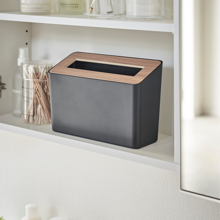 Yamazaki Rin Tafelafvalbakje - Zwart