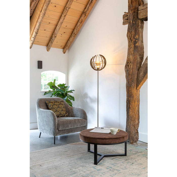 Goossens Salontafel Enza in Velvet coffee 81