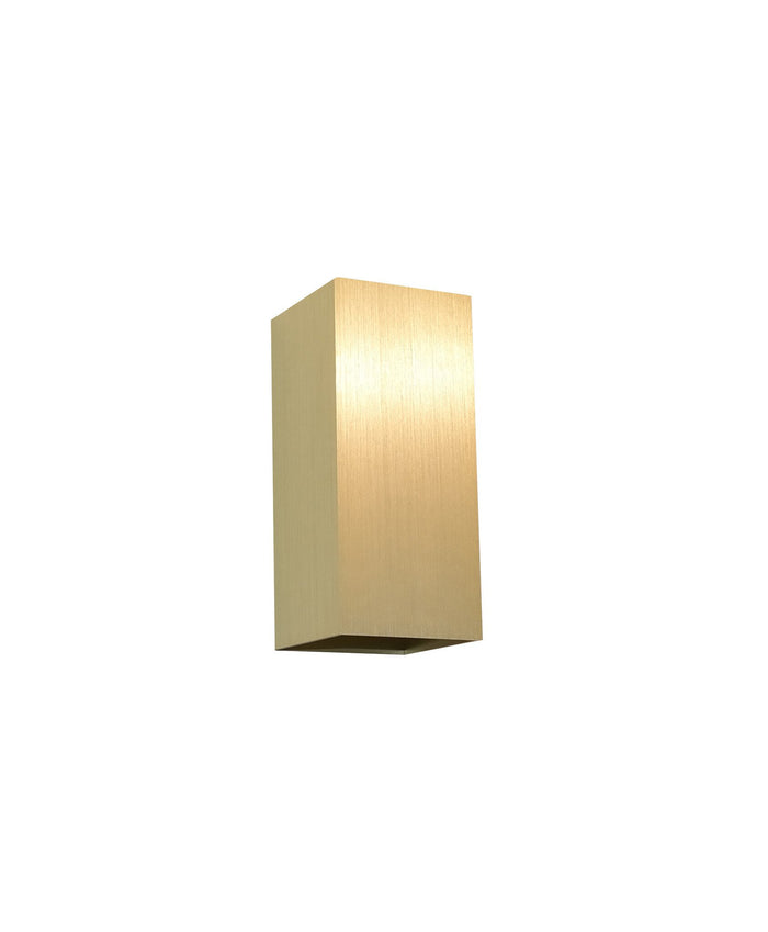 Artdelight Wandlamp Dante 2 Mat Goud GU10