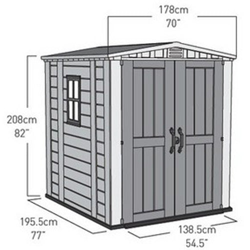 Keter Factor 66 Tuinhuis
