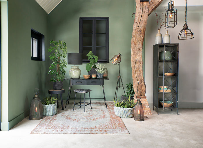 Light & Living Tafellamp PRUEZ - donker brons - M