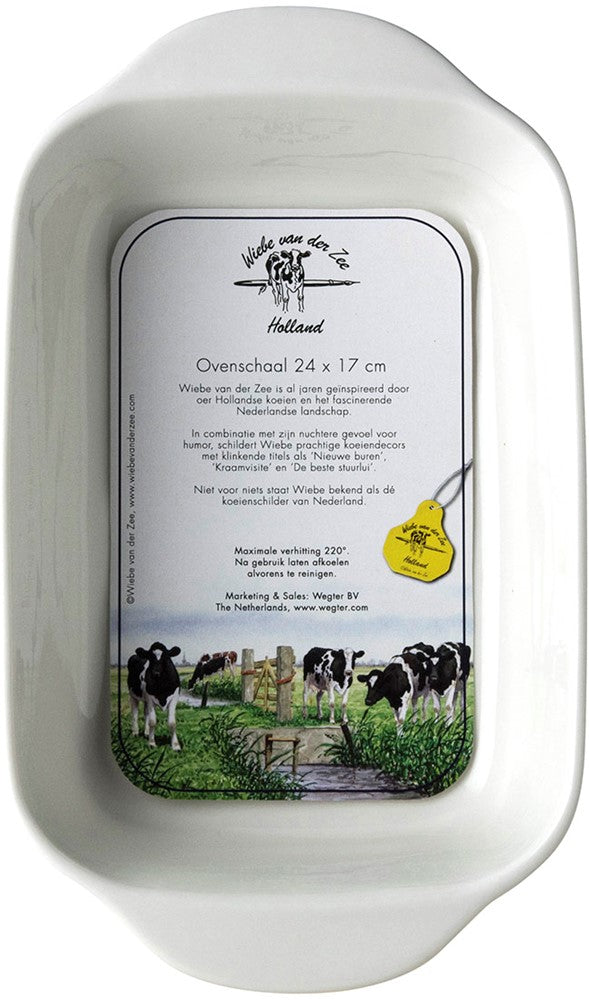 Wiebe van der Zee Ovenschaal 24x17x6 cm