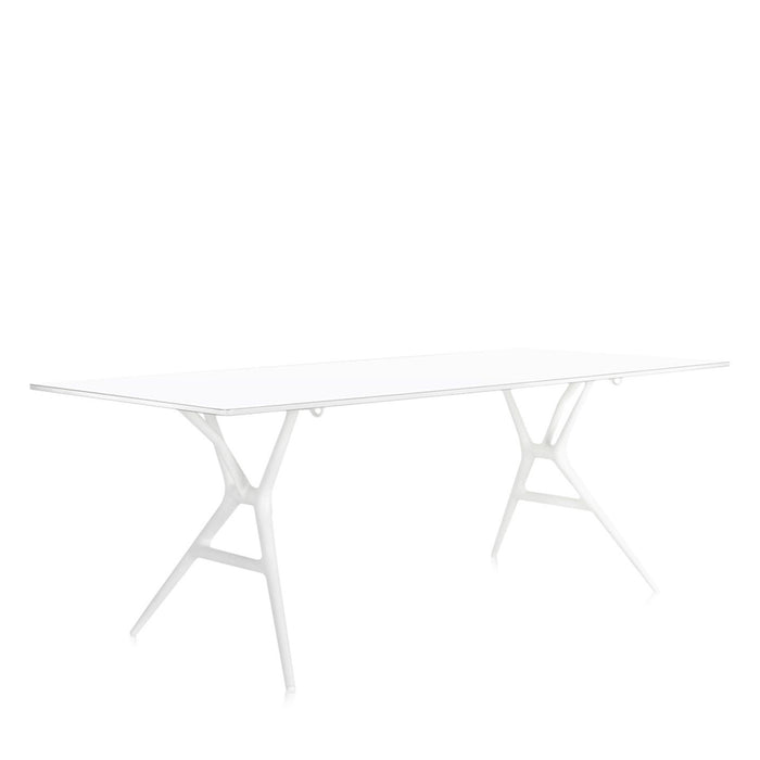 Kartell Spoon Eettafel - 200 x 90 cm - Wit