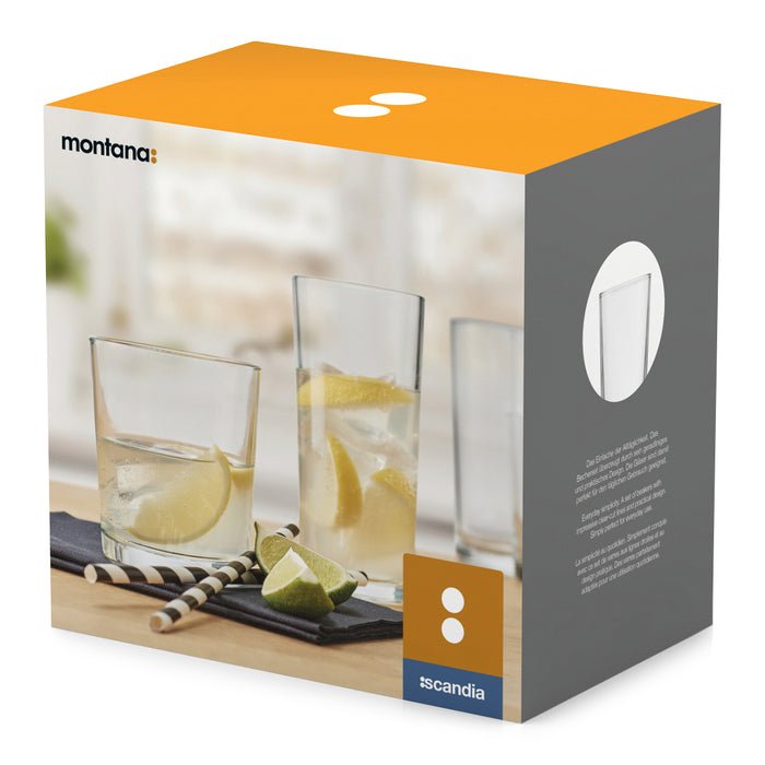 Montana Scandia Glazen - Set van 12