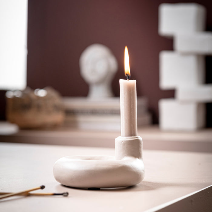 vtwonen Abstracte Kandelaar Ecomix - Sand