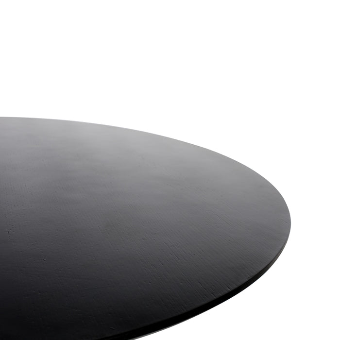 Zuiver Pilar Eettafel - Ø 100 cm - Zwart