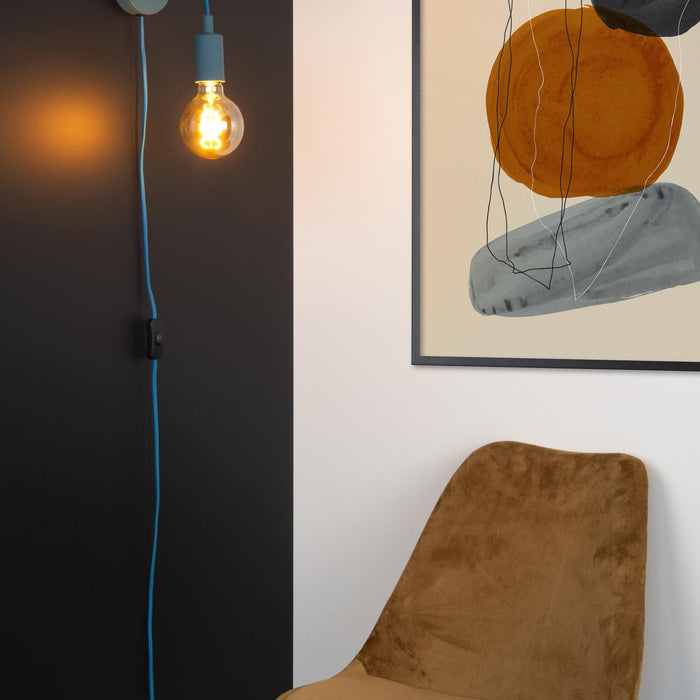 Lucide POLA Wandlamp - Blauw