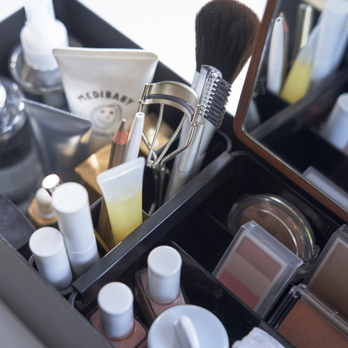 Yamazaki Tower Make-up Organiser - Zwart