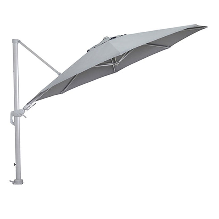 Garden Impressions Hawaii Zweefparasol Ø350 cm grijs - licht grijs