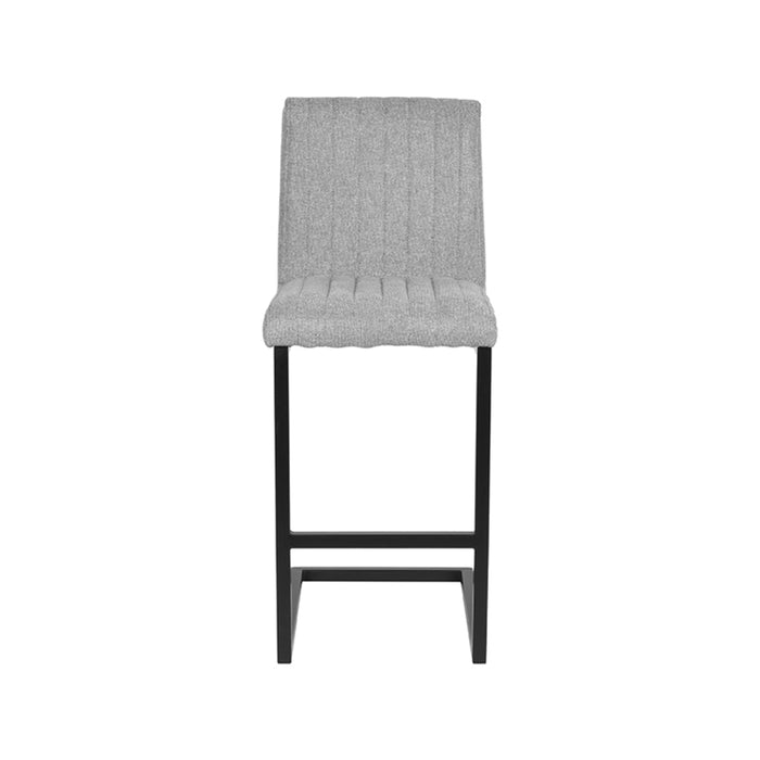 LABEL51 - Barkruk Milo - Zinc Weave - Zwart Metaal