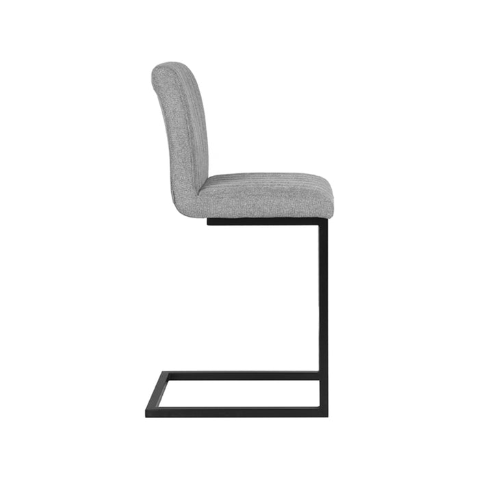 LABEL51 - Barkruk Milo - Zinc Weave - Zwart Metaal