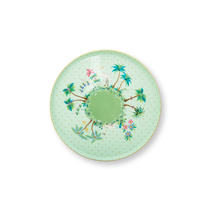 Pip Studio Taartplateau - Goud en Groen - Jolie - 21cm