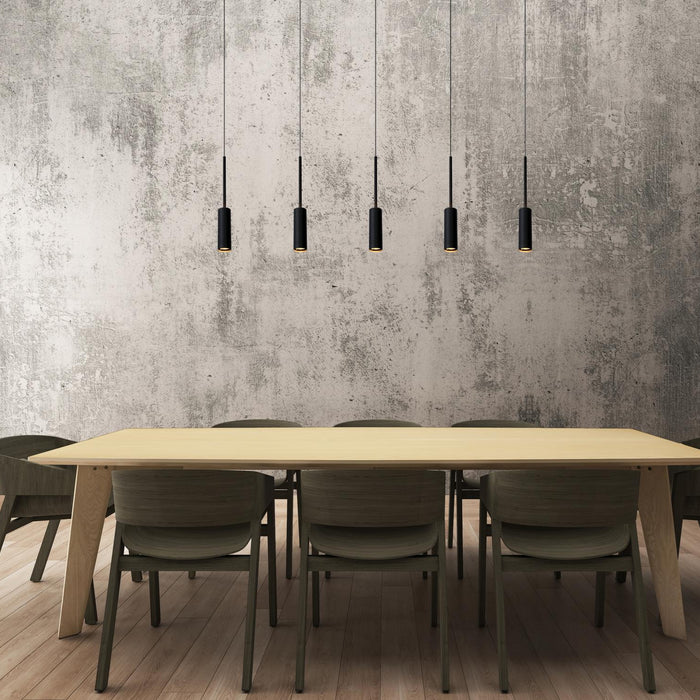 Lucide TUBULE Hanglamp - Zwart