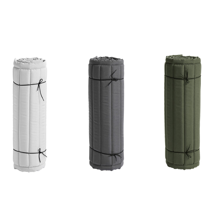 HAY Palissade Quilted Kussen voor 2,5-zits Tuinbank - Sky Grey