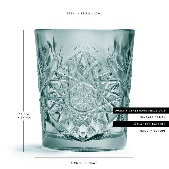 Libbey Drinkglas Hobstar Groen 0,35 L - 6 st.