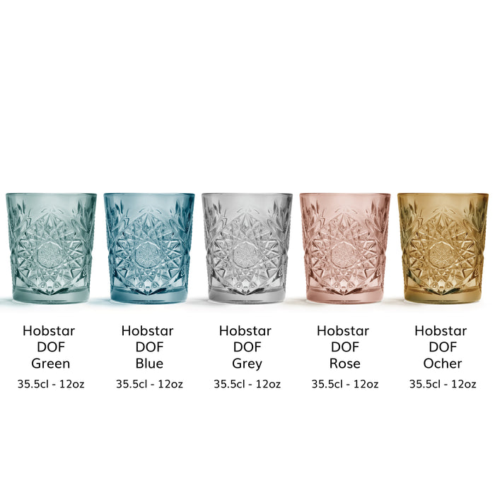 Libbey Drinkglas Hobstar Groen 0,35 L - 6 st.