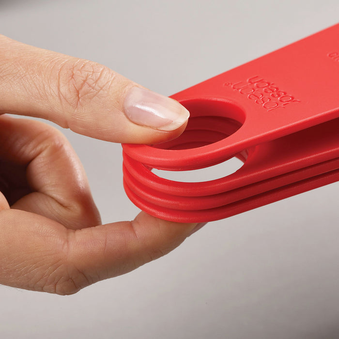 Maatcups Set - 4 stuks - Rood - Joseph Joseph | Duo