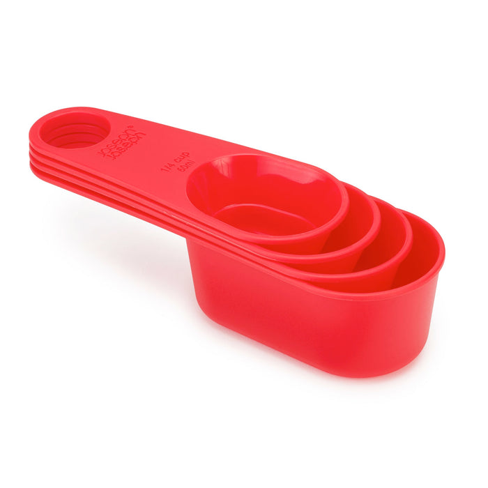 Maatcups Set - 4 stuks - Rood - Joseph Joseph | Duo