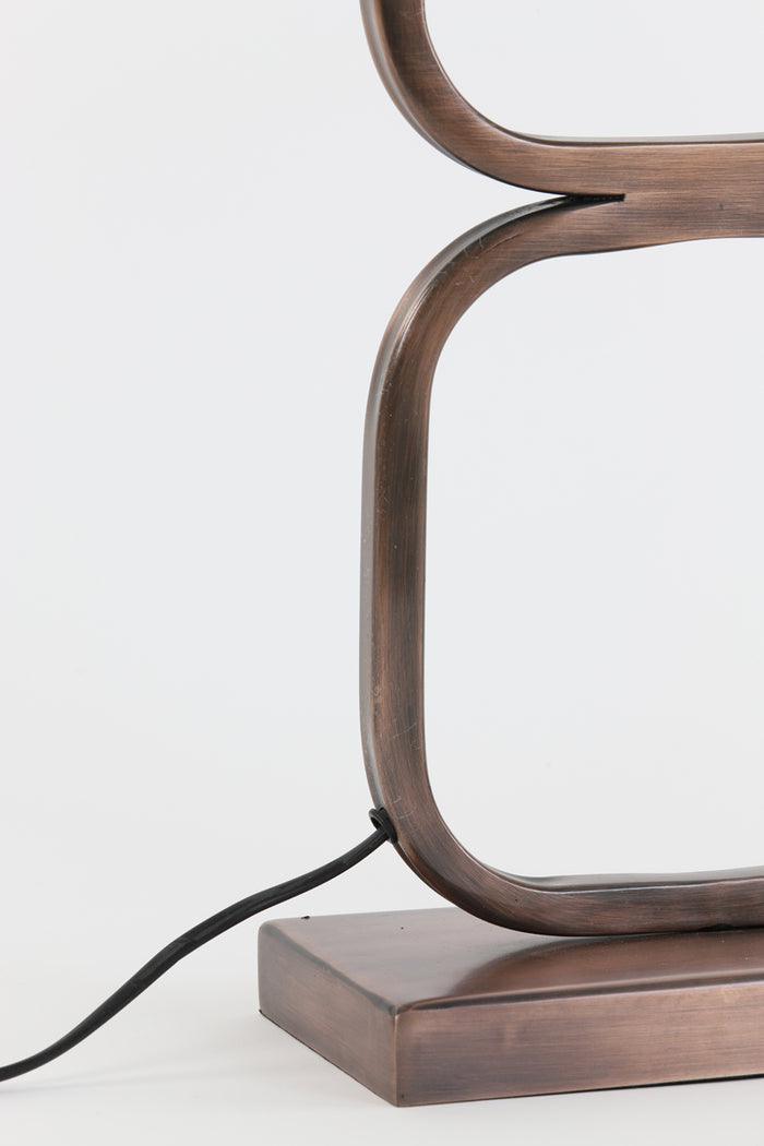 Light & Living Light&Living Lampvoet 23x11,5x46 cm LUTIKA antiek koper