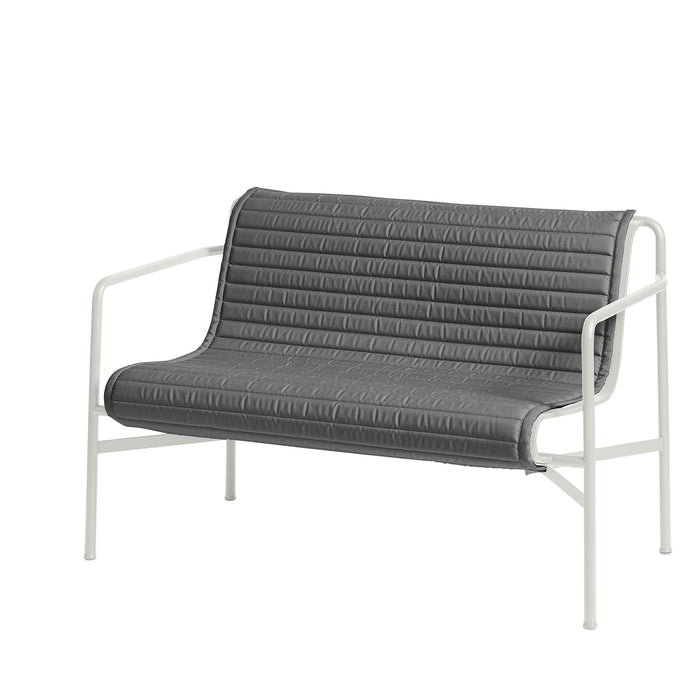 HAY Palissade Quilted Kussen voor 2,5-zits Tuinbank - Antraciet