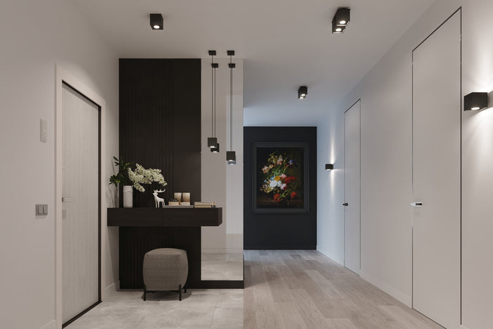 Sollux Plafondlamp Quad zwart