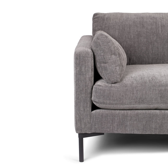 Zuiver Summer 3-zitsbank - Antraciet