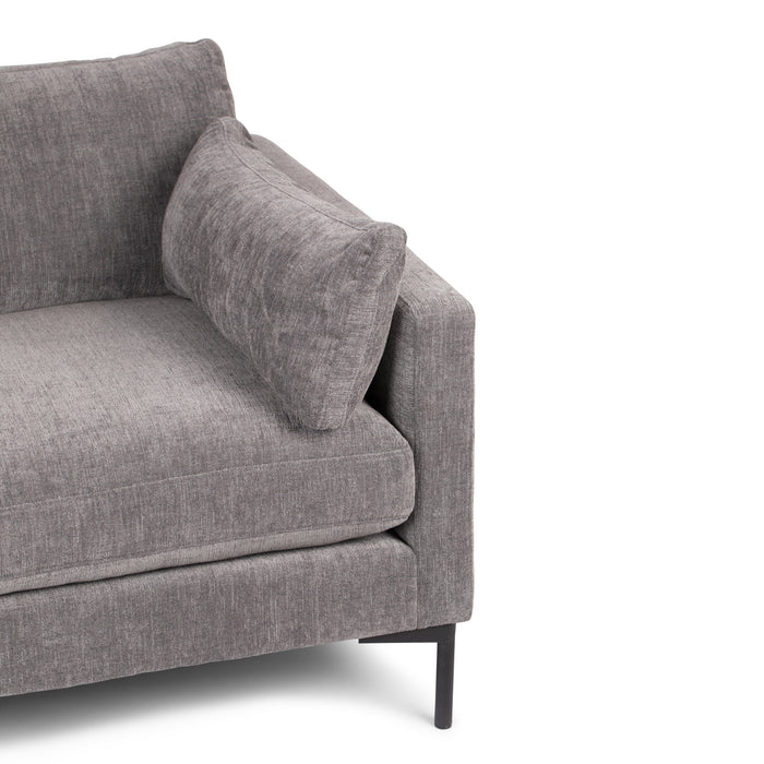 Zuiver Summer 3-zitsbank - Antraciet