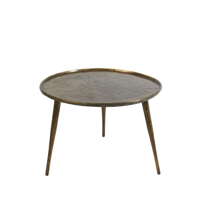 Light & Living Bijzettafel Babina - Antiek Brons - Ø59cm